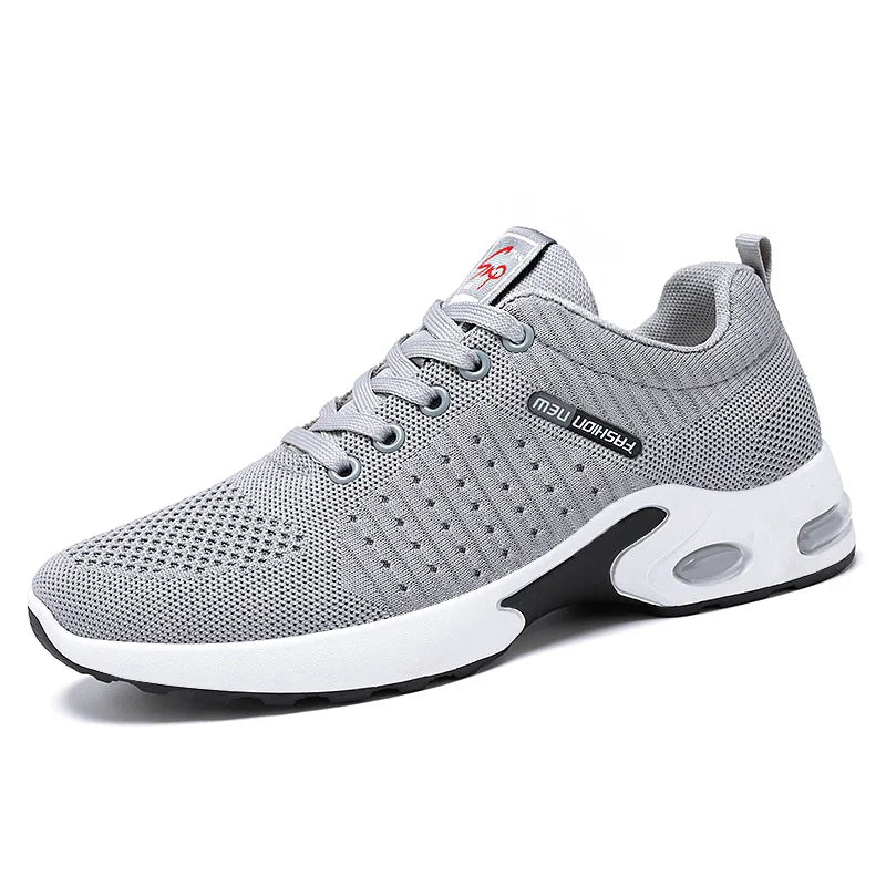 Chaussures hommes 2025 nouvelle tendance chaussures pour hommes respirant à lacets chaussures de course version coréenne chaussures de sport légères et décontractées