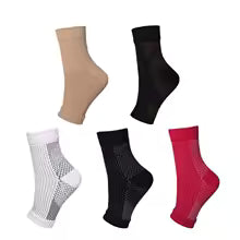 Chaussettes de Compression apaisantes pour hommes et femmes, neuropathie, douleur, attelle de cheville, fasciite plantaire, soulagement du gonflement, chaussettes de sport