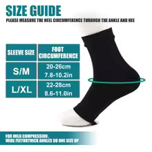 Chaussettes de Compression apaisantes pour hommes et femmes, neuropathie, douleur, attelle de cheville, fasciite plantaire, soulagement du gonflement, chaussettes de sport