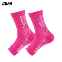 Chaussettes de Compression apaisantes pour hommes et femmes, neuropathie, douleur, attelle de cheville, fasciite plantaire, soulagement du gonflement, chaussettes de sport