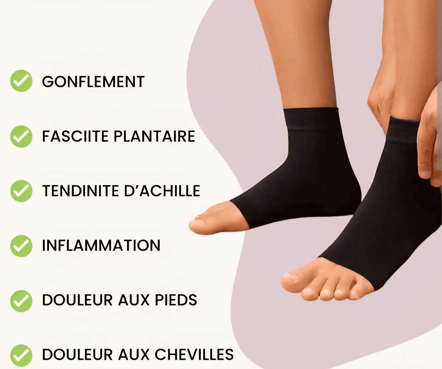 Chaussettes de compression