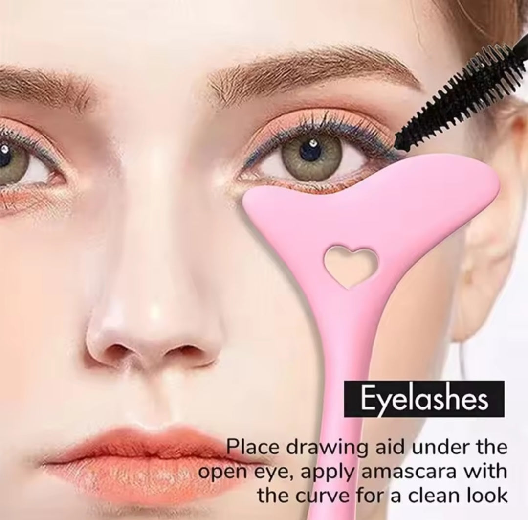 Pochoir pour Eyeliner en Silicone pour Eyeliner - Aide Au Maquillage Des Yeux