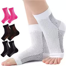 Chaussettes de Compression apaisantes pour hommes et femmes, neuropathie, douleur, attelle de cheville, fasciite plantaire, soulagement du gonflement, chaussettes de sport